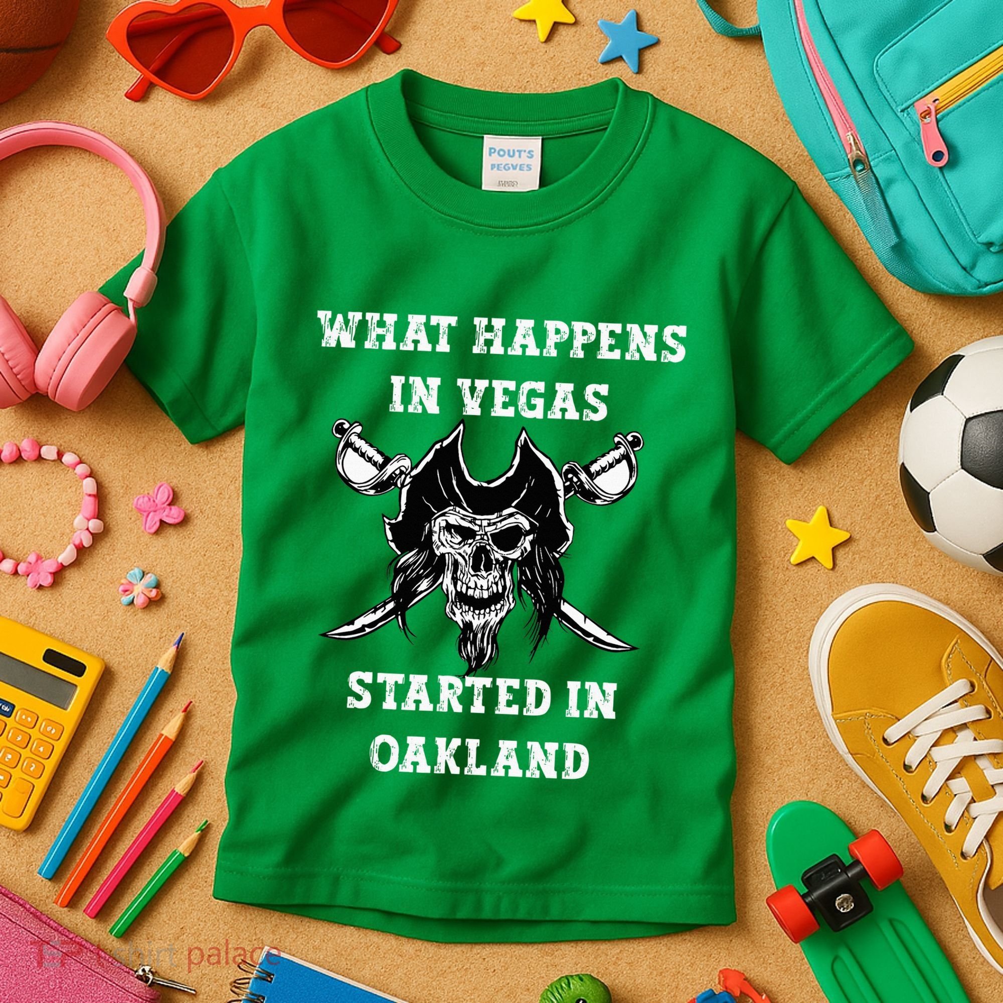 What Happens In Vegas Started In Oak Town Kids T-Shirt