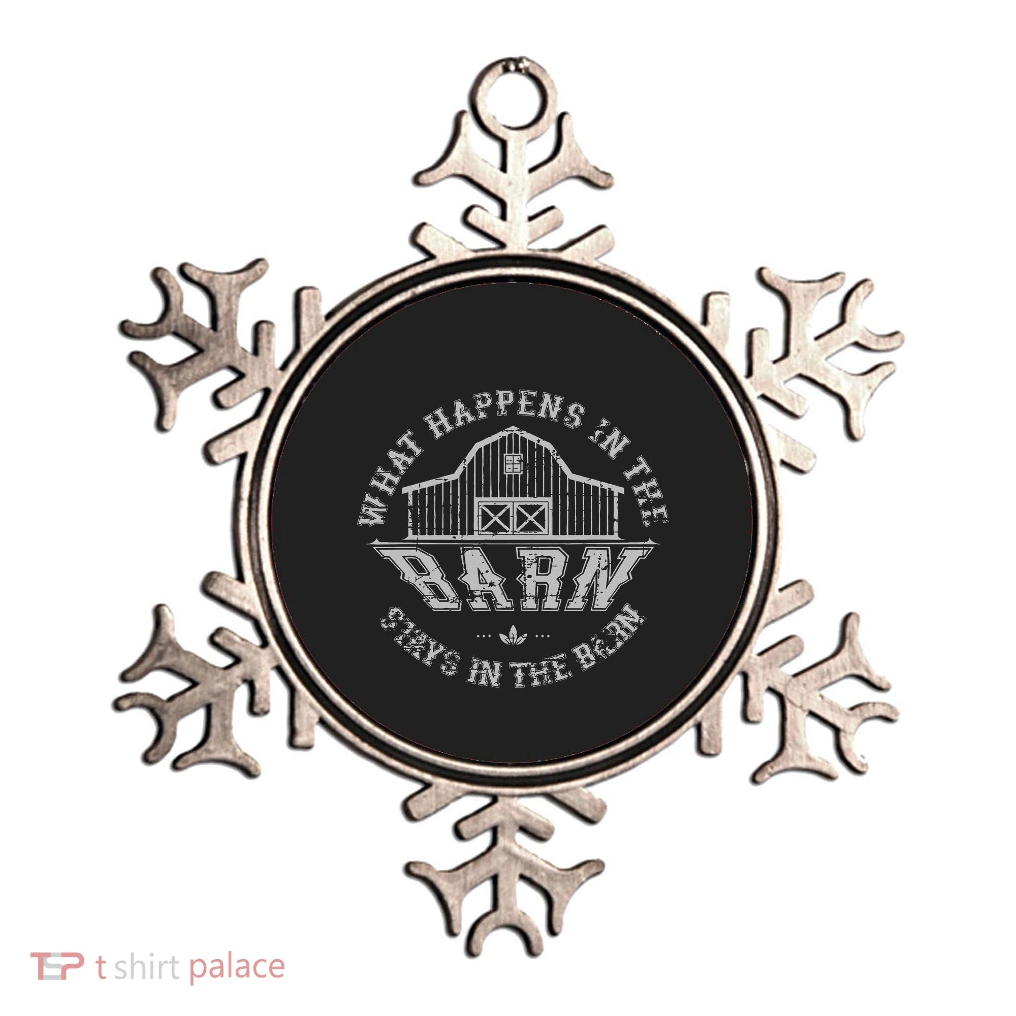 What Happens In The Barn Stays In The Barn Farmer Stories Ornament