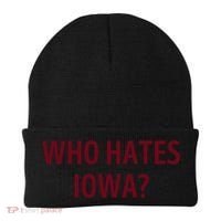 Who Hates Iowa Wehateiowa 00 Classic Beanie thumb 0