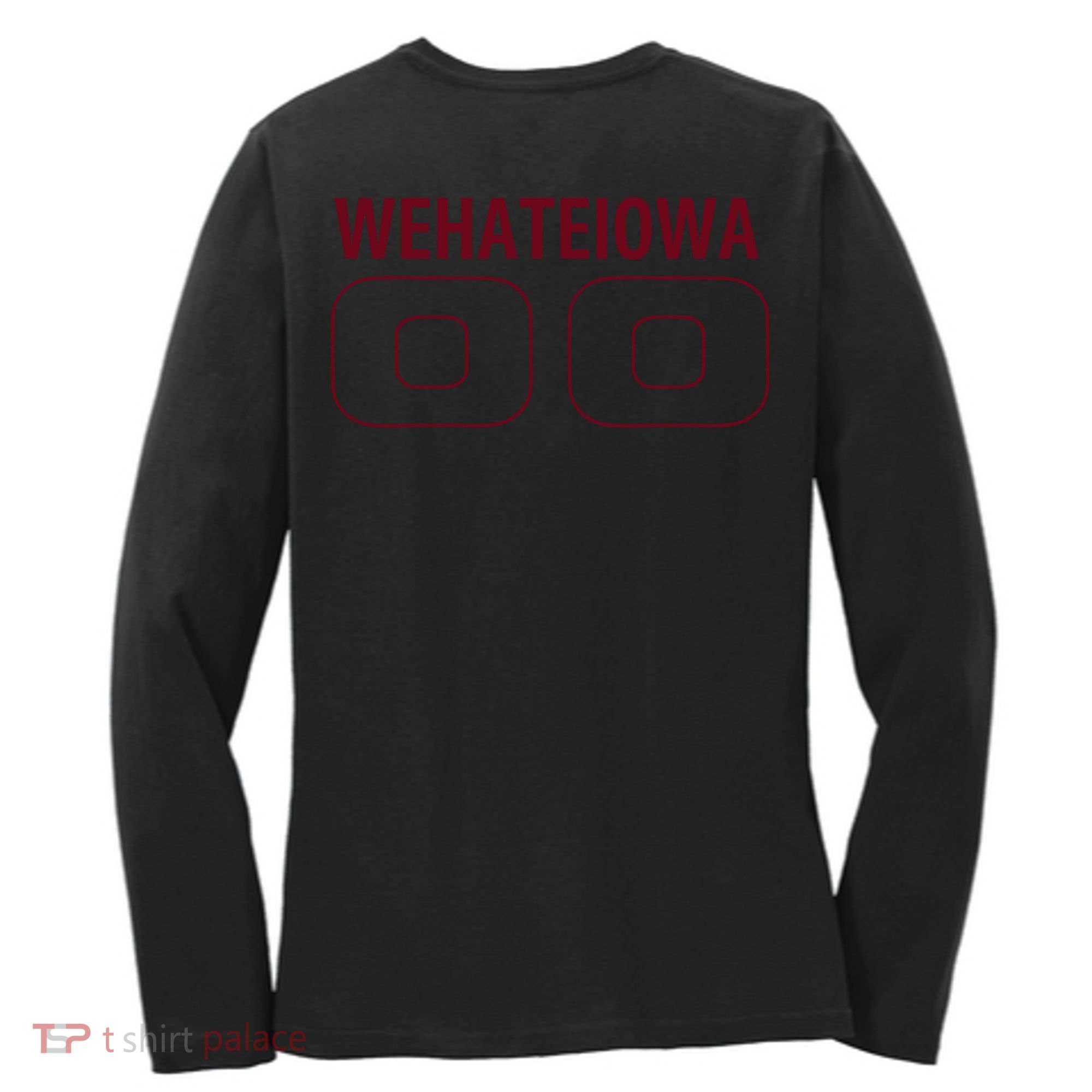 Who Hates Iowa Wehateiowa 00 Classic Women's Long Sleeve Shirt