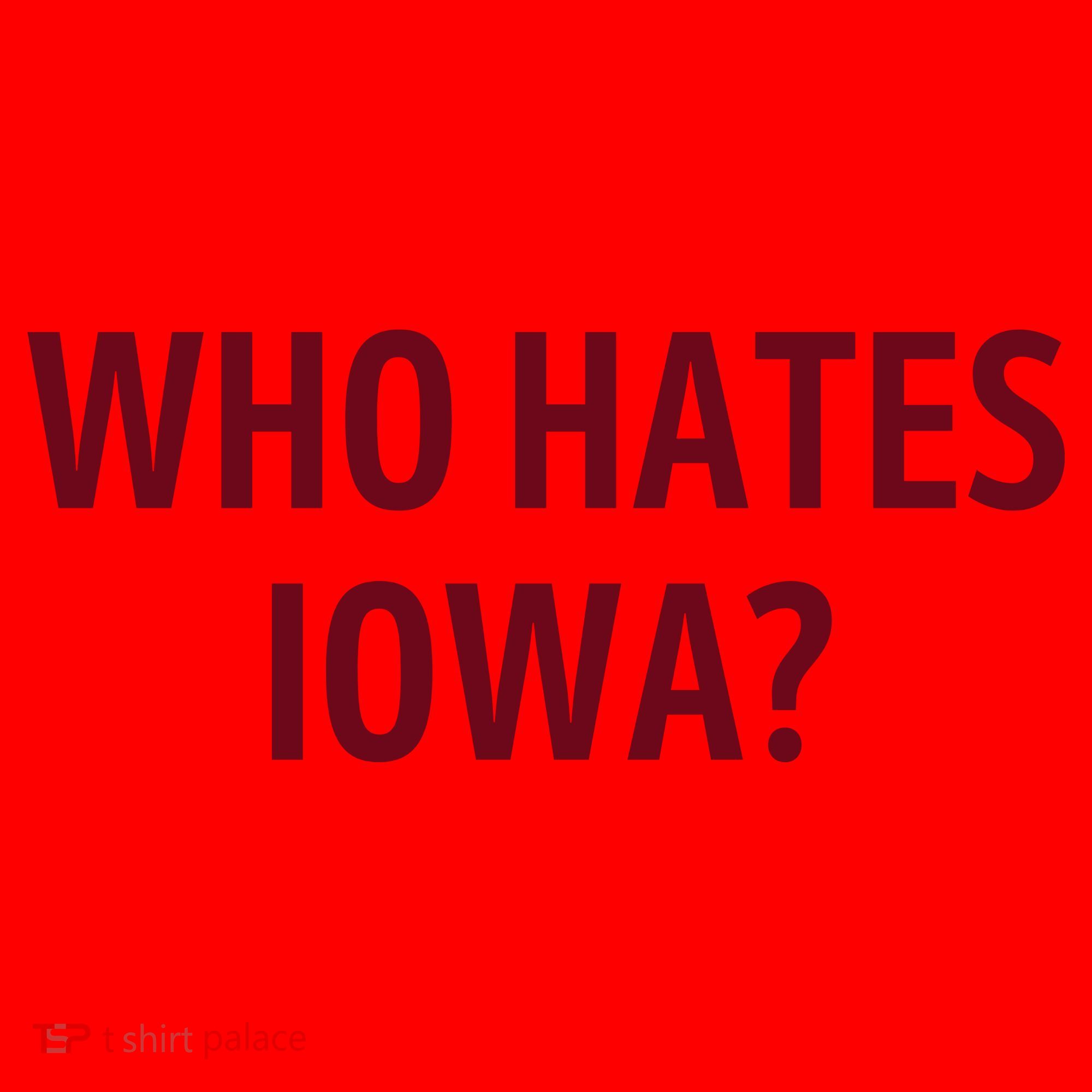 Who Hates Iowa Wehateiowa 00 Classic Santa Hat