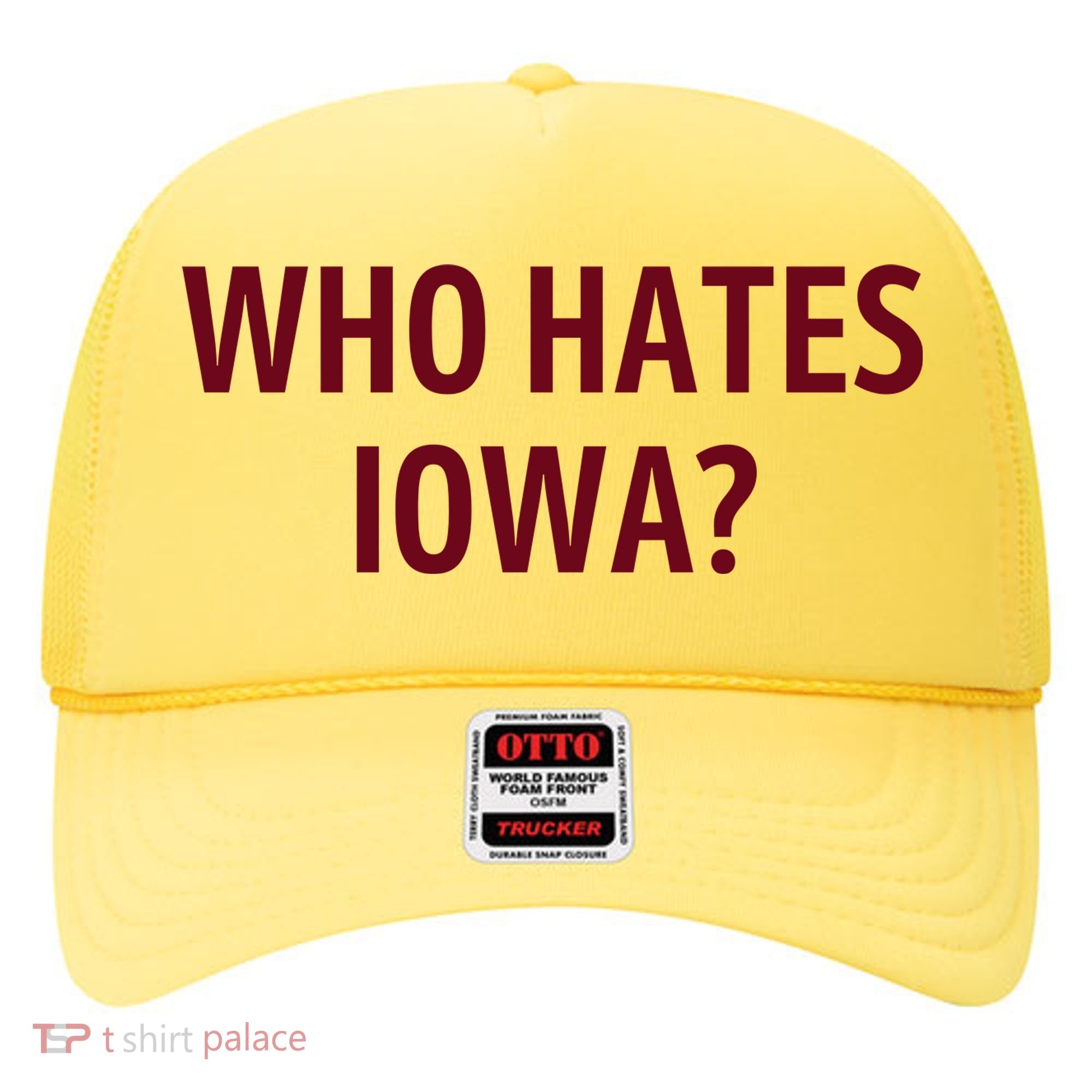 Who Hates Iowa Wehateiowa 00 Classic Hat