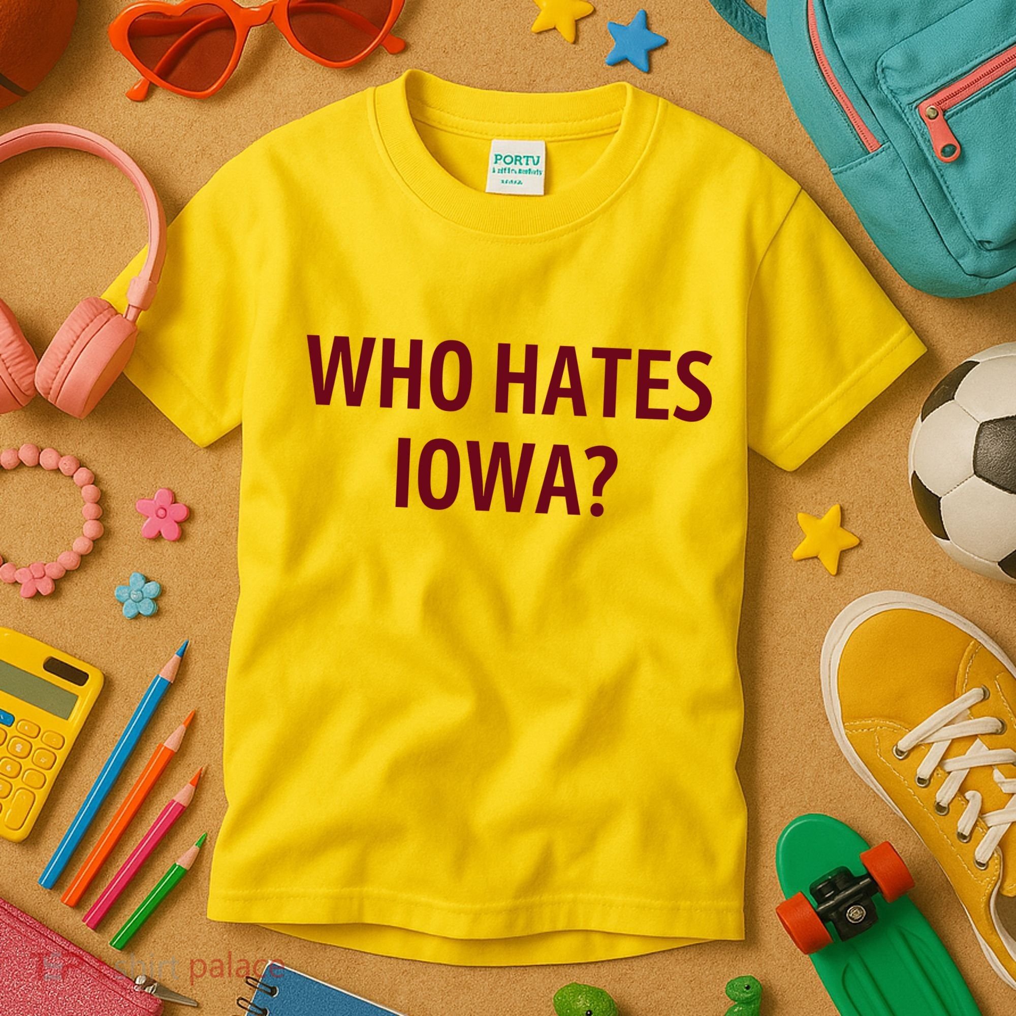 Who Hates Iowa Wehateiowa 00 Classic Kids T-Shirt