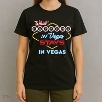What Happens In Vegas Stays In Vegas Fun Vegas Trip T-Shirt thumb 4