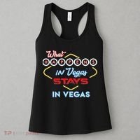What Happens In Vegas Stays In Vegas Fun Vegas Trip Women's Tank Top thumb 3
