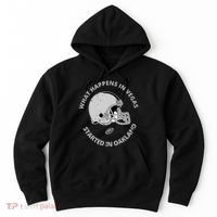 What Happens In Vegas Started In Oakland Hoodie thumb 0