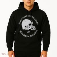 What Happens In Vegas Started In Oakland Hoodie thumb 2