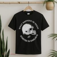 What Happens In Vegas Started In Oakland T-Shirt thumb 2