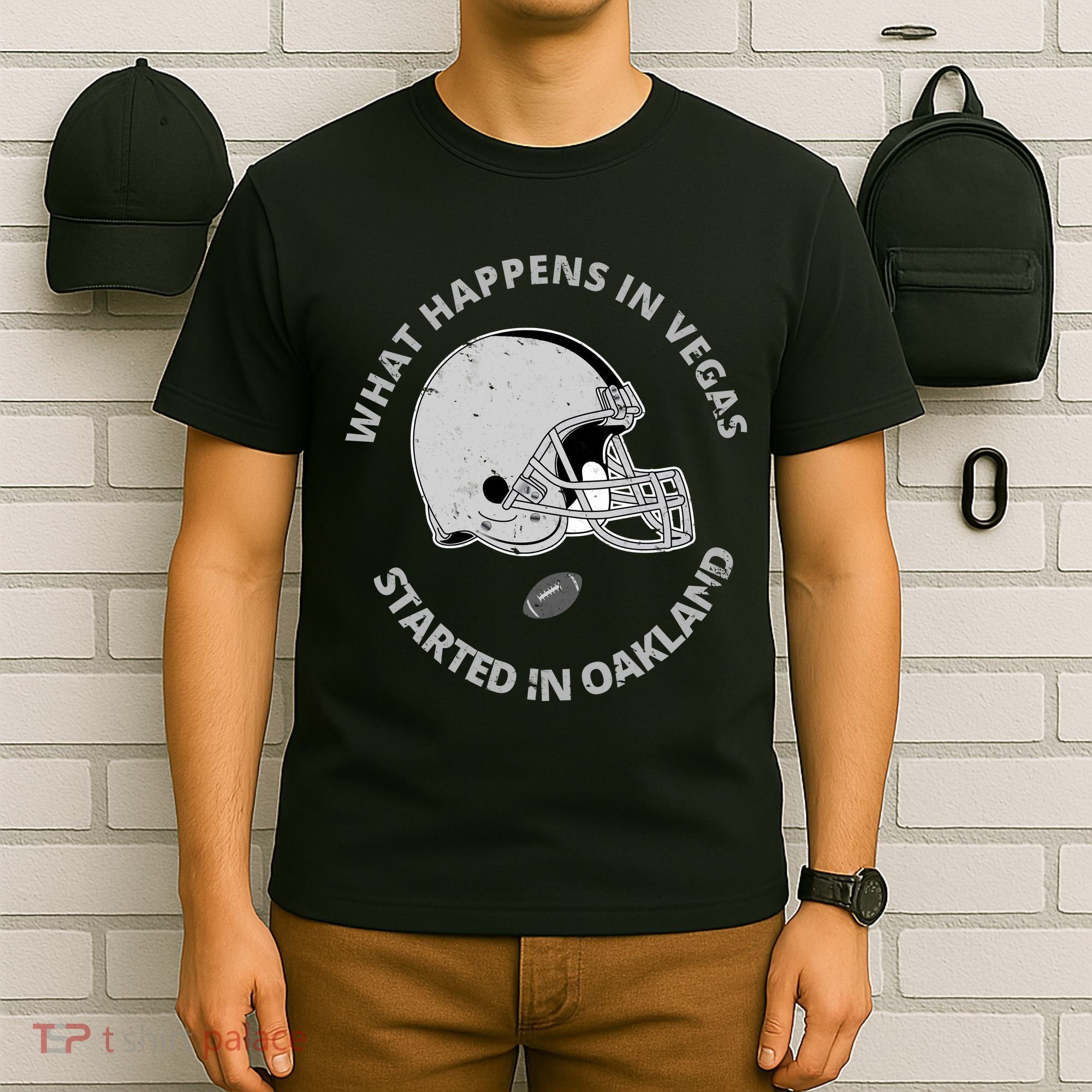 What Happens In Vegas Started In Oakland T-Shirt