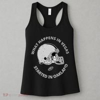 What Happens In Vegas Started In Oakland Women's Tank Top thumb 3
