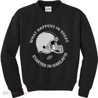 What Happens In Vegas Started In Oakland Kids Sweatshirt thumb 0