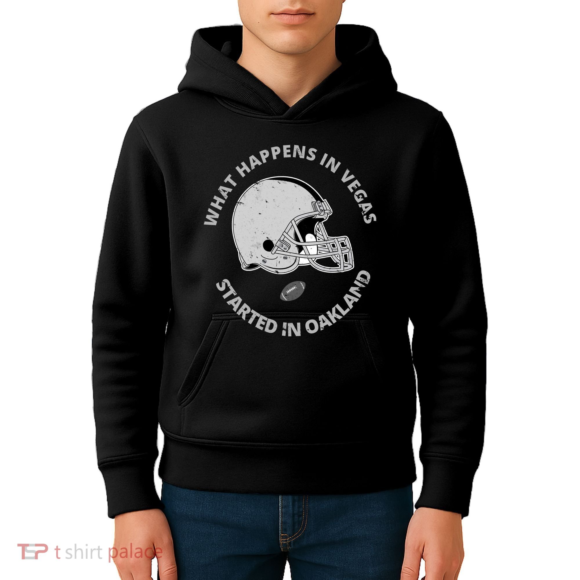 What Happens In Vegas Started In Oakland Kids Hoodie
