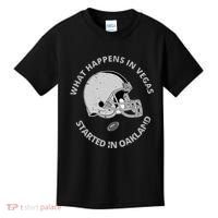 What Happens In Vegas Started In Oakland Kids T-Shirt thumb 0