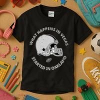 What Happens In Vegas Started In Oakland Kids T-Shirt thumb 3