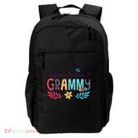 Womens Happiness Is Being A Grammy Floral Decoration Grandma Backpack thumb 0