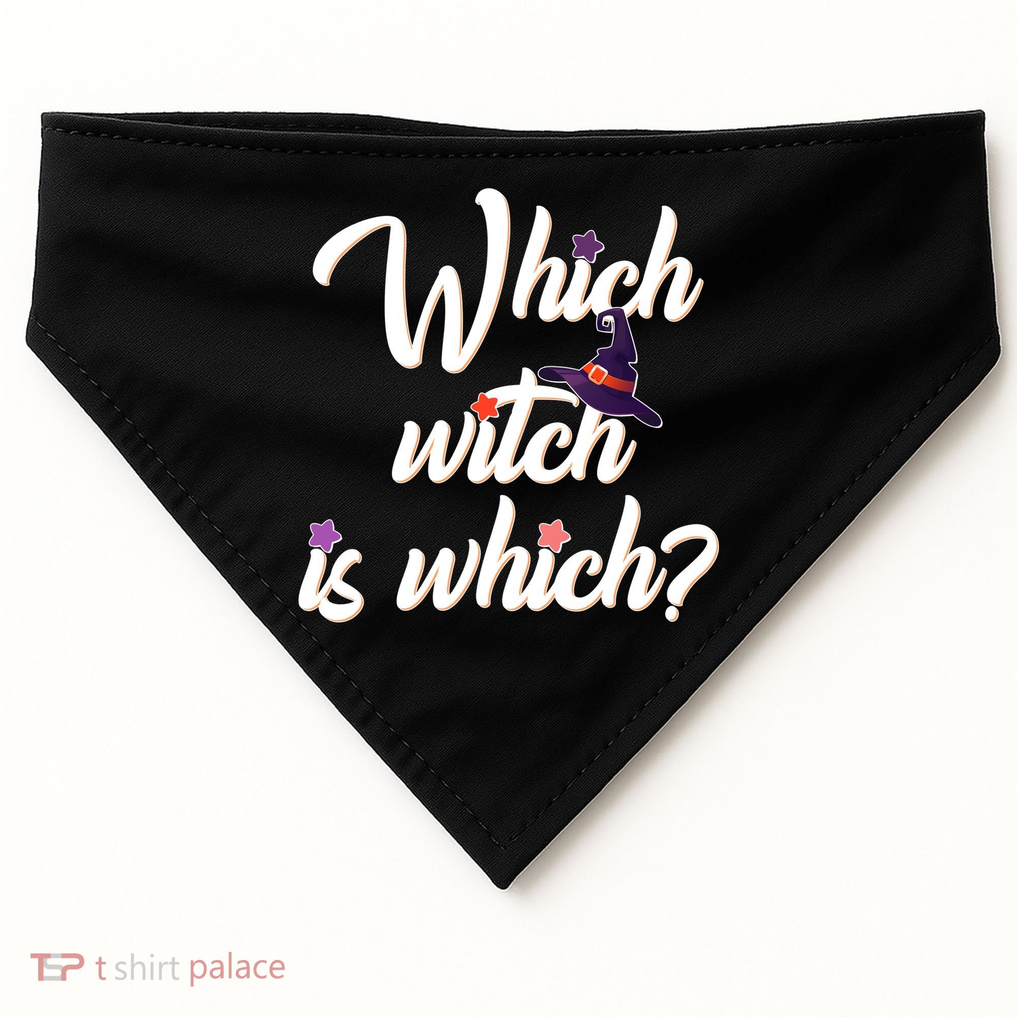 Which Witch Is Which? USA-Made Doggie Bandana