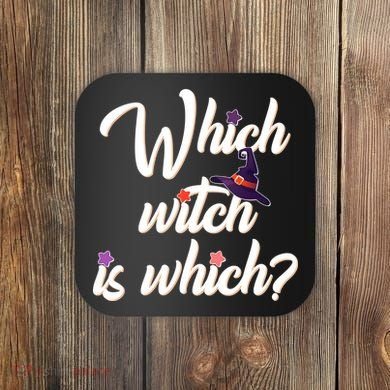 Which Witch Is Which? Coaster