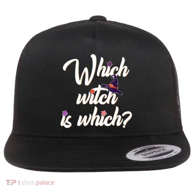 Which Witch Is Which? Flat Bill Trucker Hat