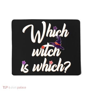 Which Witch Is Which? Mousepad