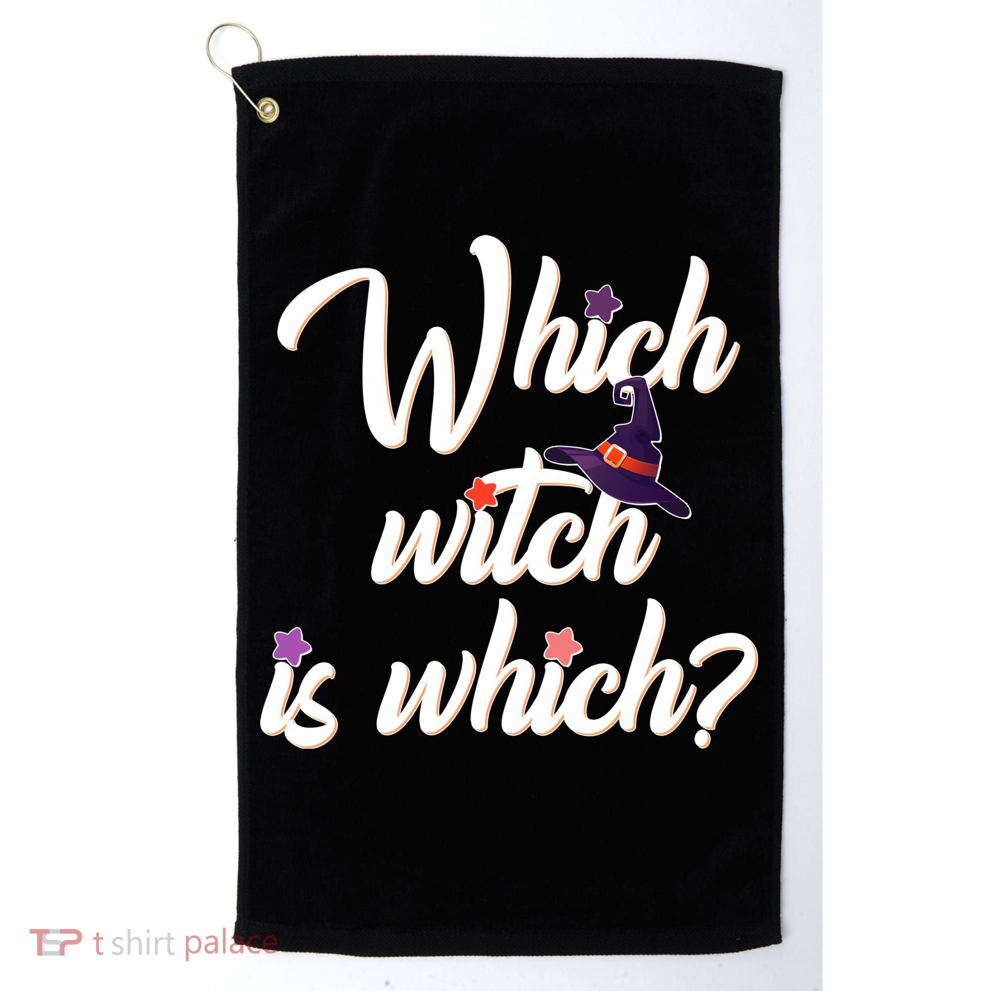 Which Witch Is Which? Golf Towel