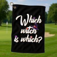 Which Witch Is Which? Golf Towel thumb 1
