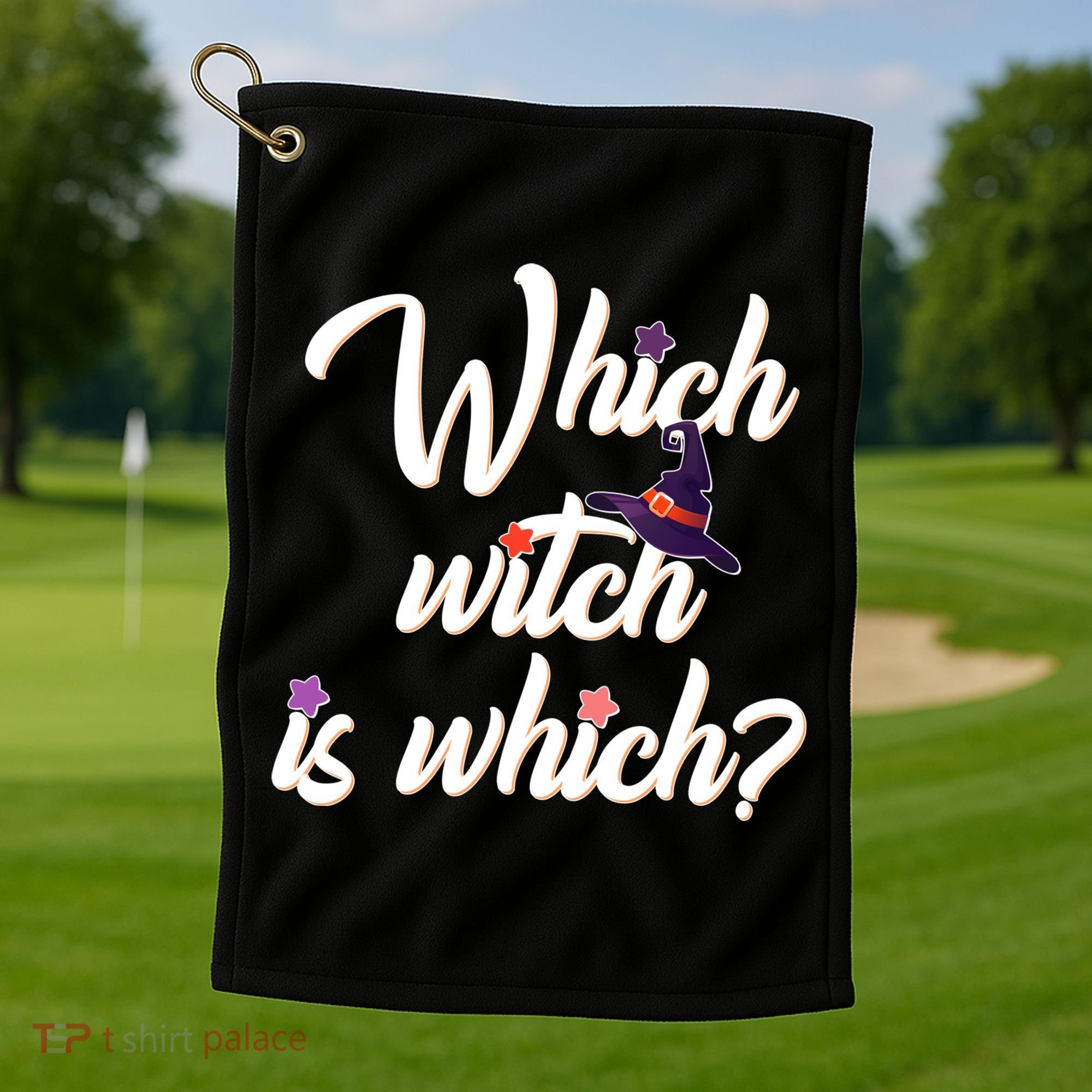 Which Witch Is Which? Golf Towel