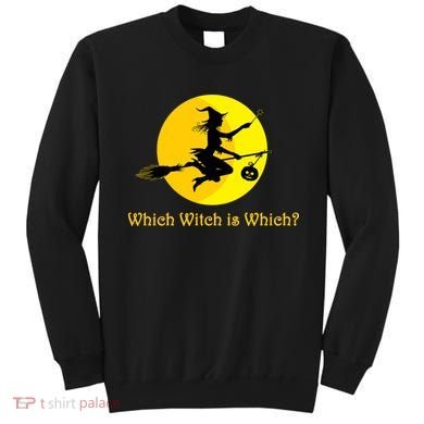 Which Witch is Which? Funny Halloween Sweatshirt