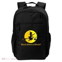 Which Witch is Which? Funny Halloween Backpack thumb 0