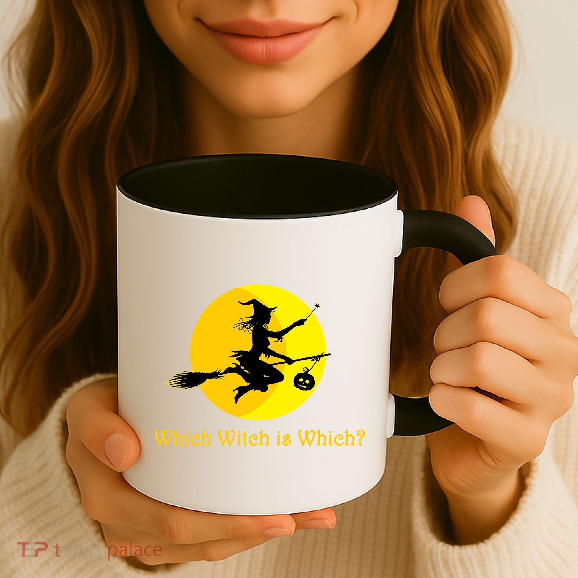 Which Witch is Which? Funny Halloween Coffee Mug
