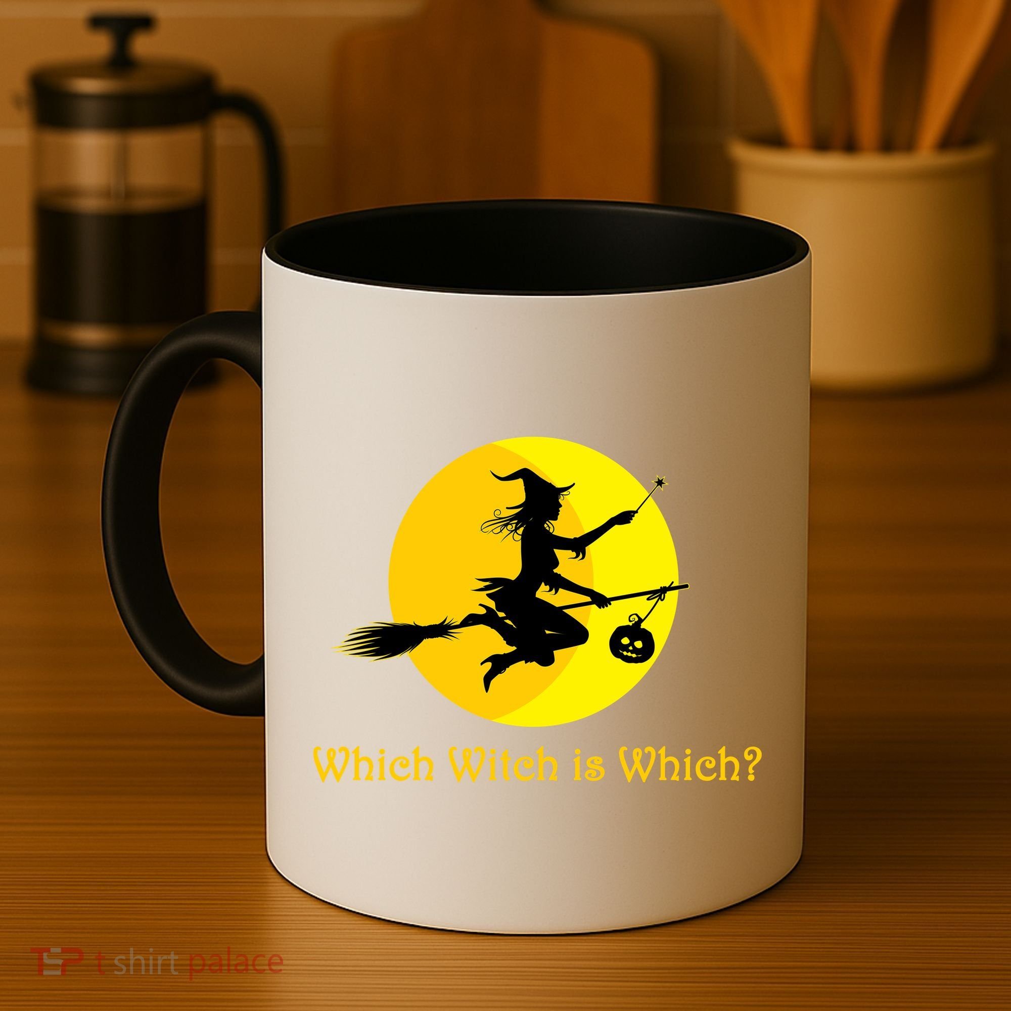 Which Witch is Which? Funny Halloween Coffee Mug