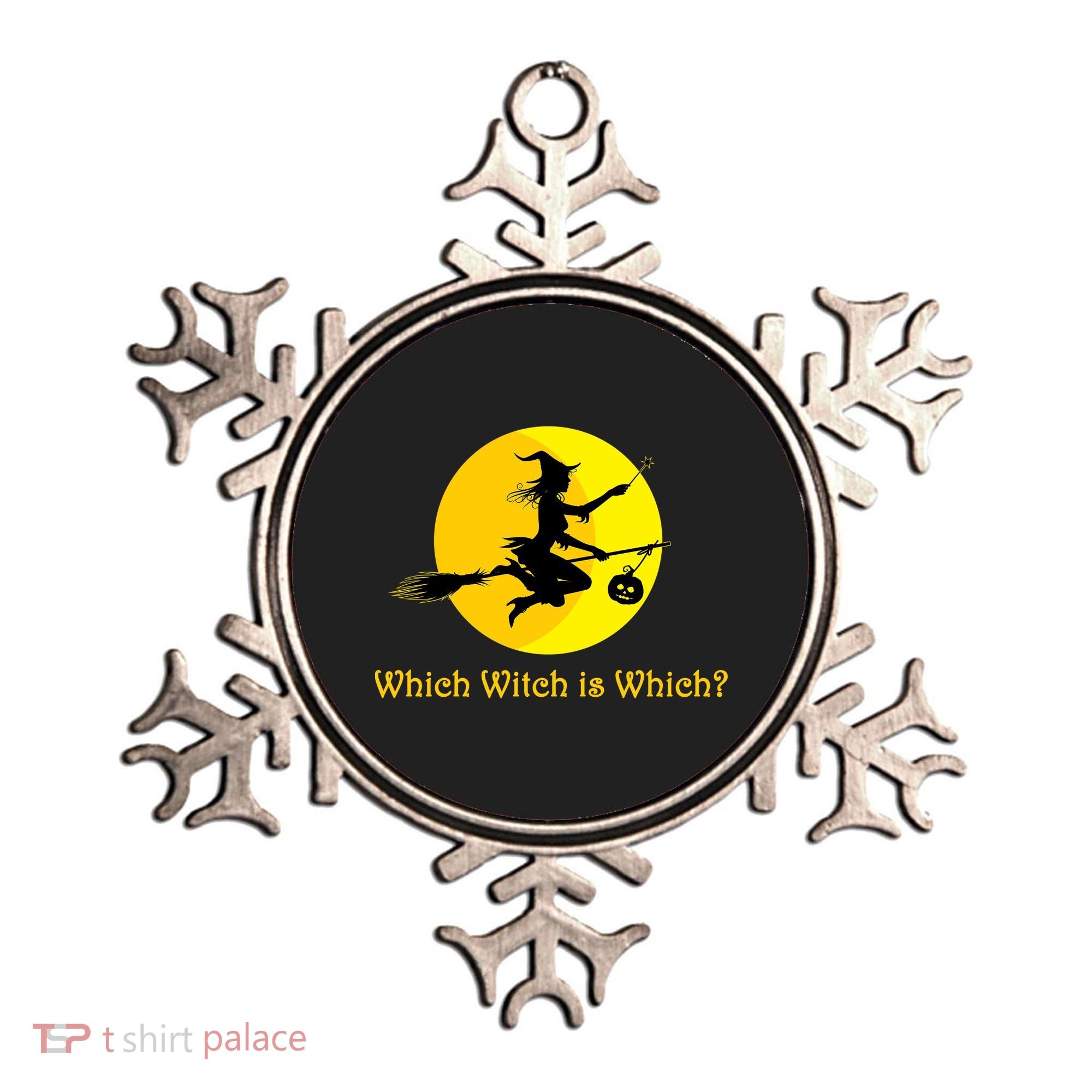Which Witch is Which? Funny Halloween Ornament