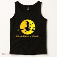 Which Witch is Which? Funny Halloween Tank Top thumb 2