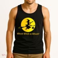 Which Witch is Which? Funny Halloween Tank Top thumb 3