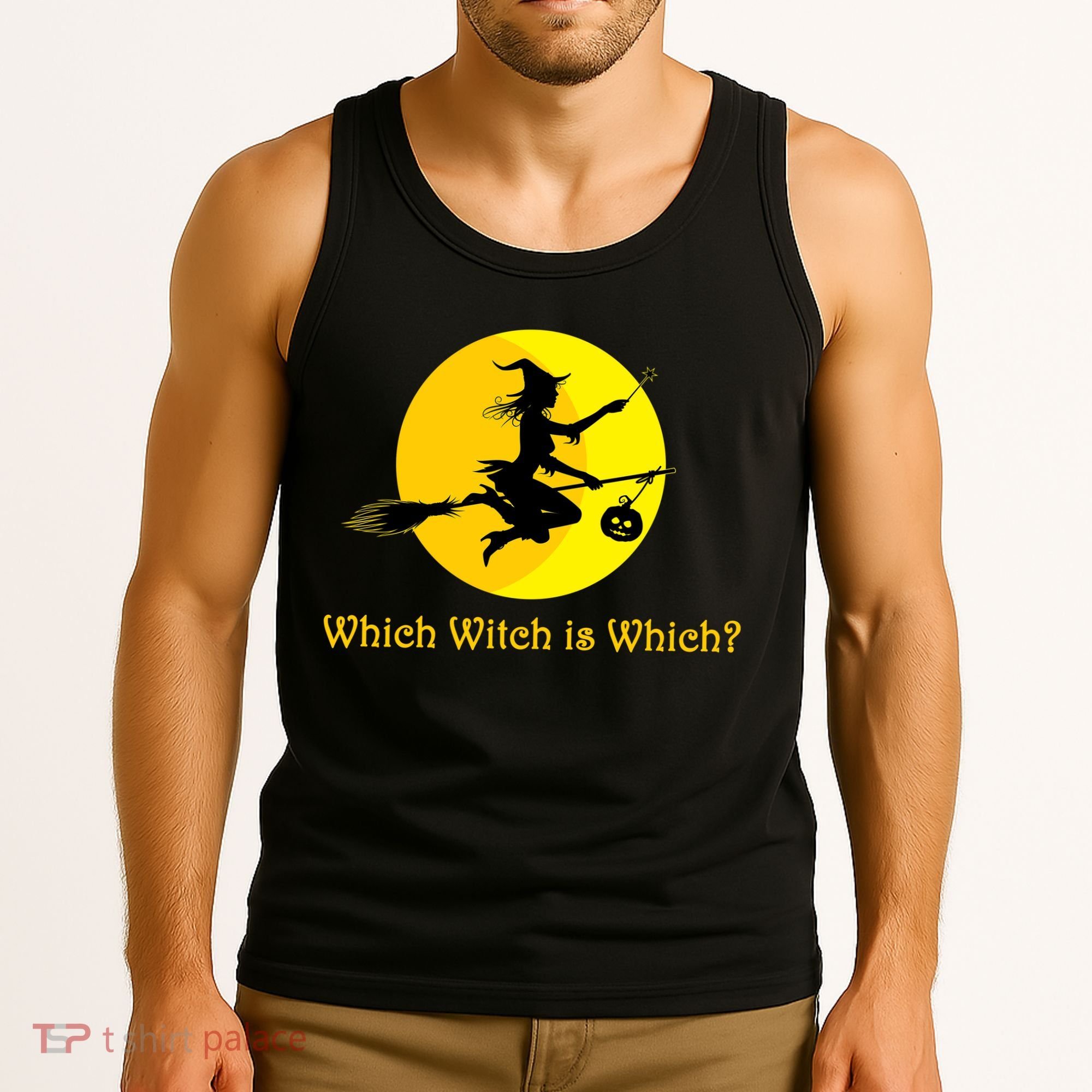 Which Witch is Which? Funny Halloween Tank Top