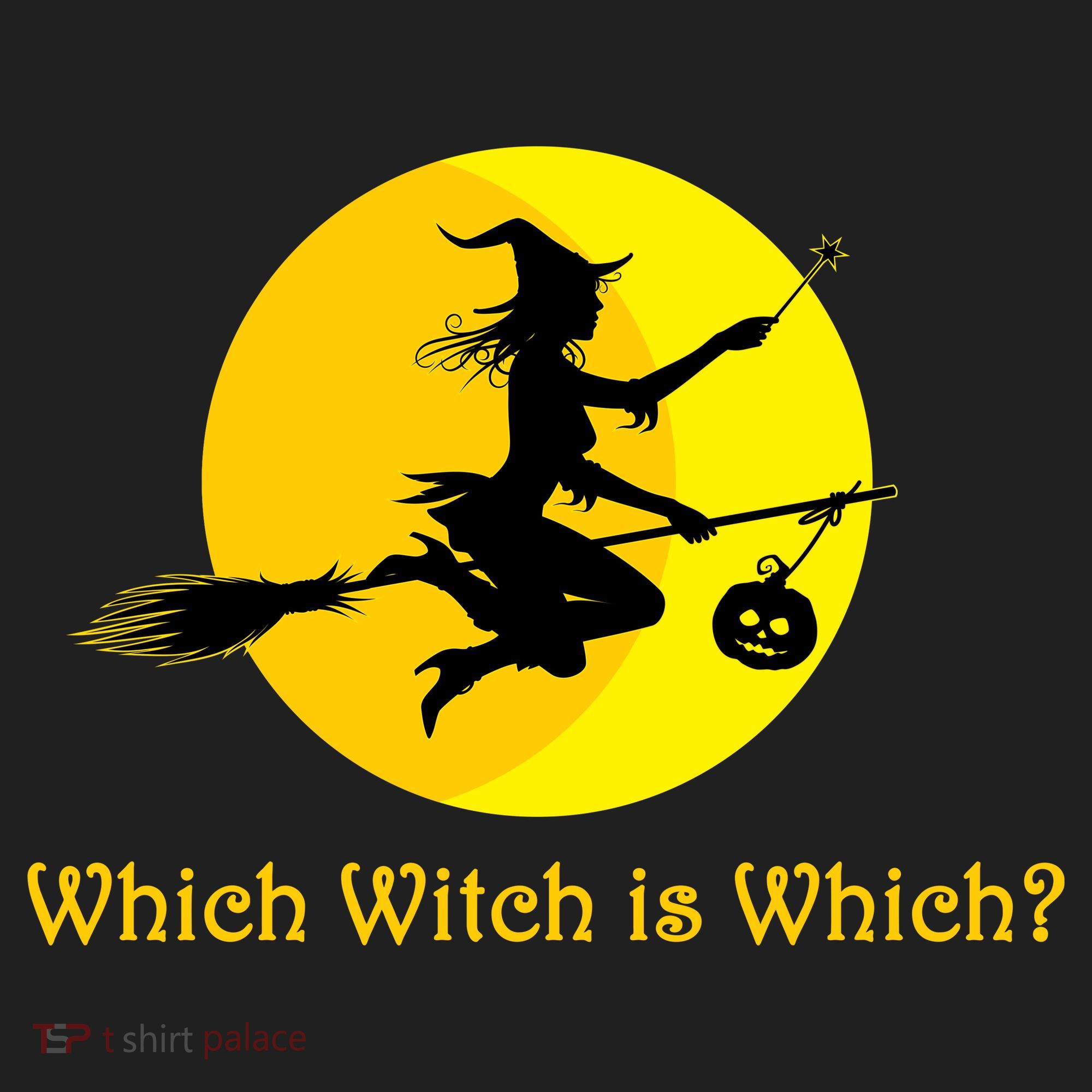 Which Witch is Which? Funny Halloween Golf Towel