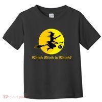 Which Witch is Which? Funny Halloween Toddler T-Shirt thumb 0