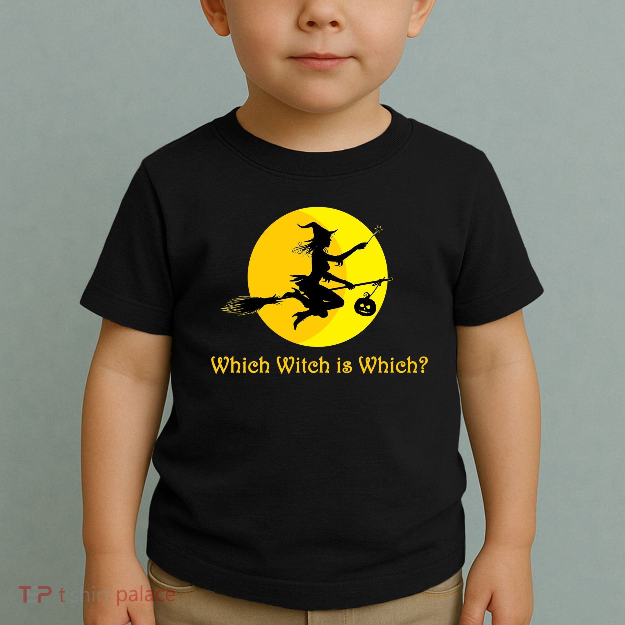 Which Witch is Which? Funny Halloween Toddler T-Shirt