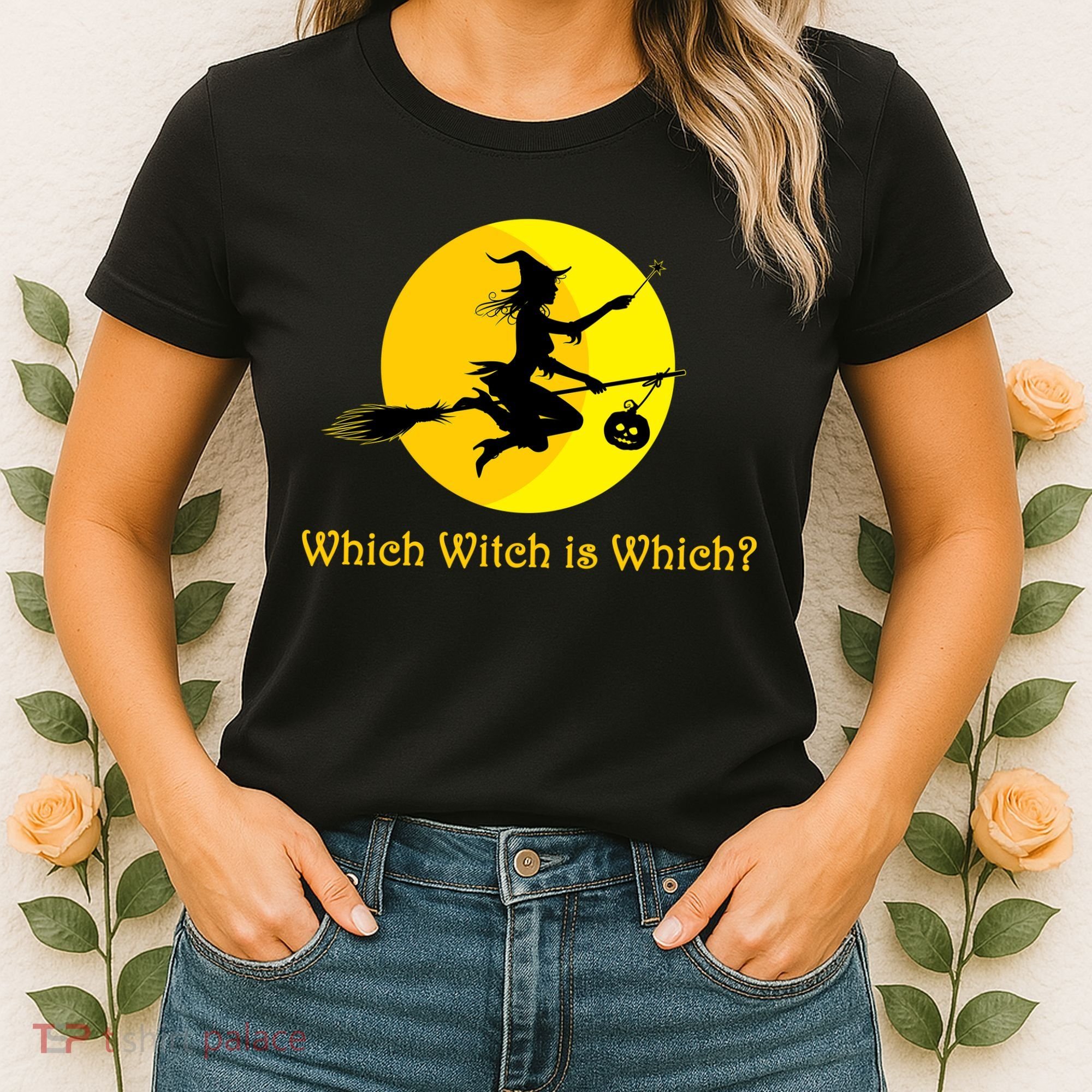 Which Witch is Which? Funny Halloween Women's T-Shirt