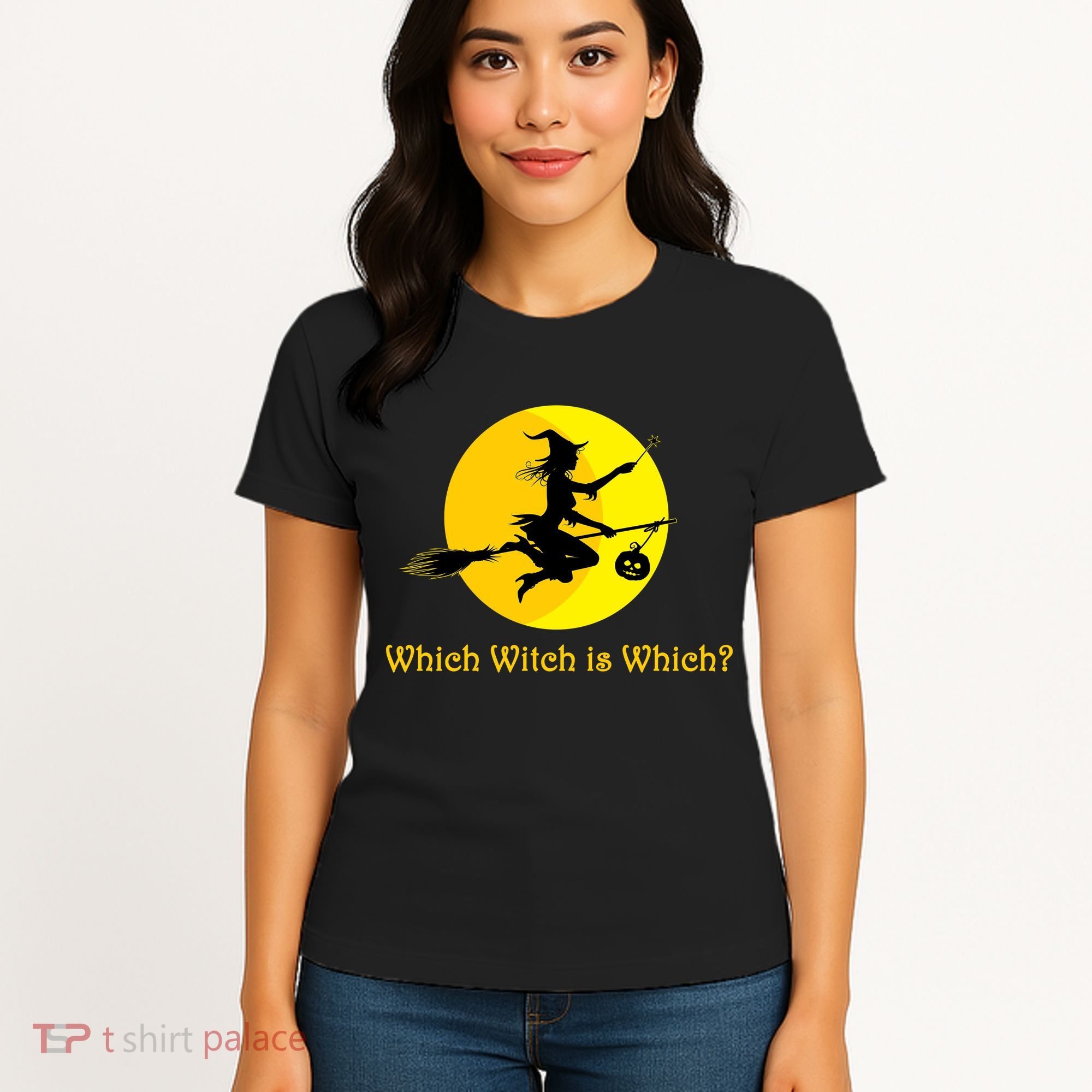 Which Witch is Which? Funny Halloween Women's T-Shirt