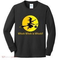 Which Witch is Which? Funny Halloween Kids Long Sleeve Shirt thumb 0