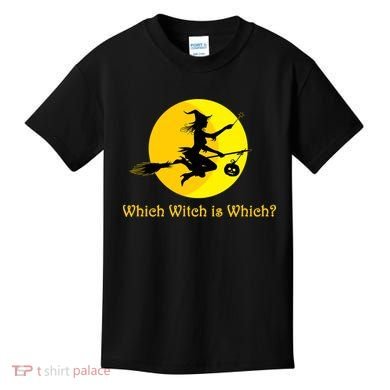 Which Witch is Which? Funny Halloween Kids T-Shirt