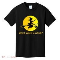 Which Witch is Which? Funny Halloween Kids T-Shirt thumb 0