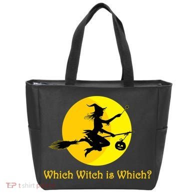 Which Witch is Which? Funny Halloween Tote Bag
