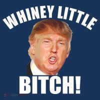 Whiney Little Bitch! Trump Hillary For President Women's Tank Top thumb 5