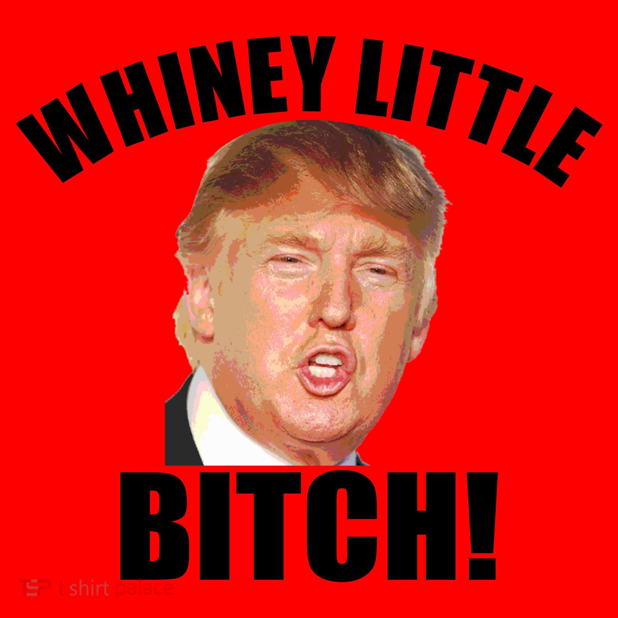 Whiney Little Bitch! Trump Hillary For President Santa Hat