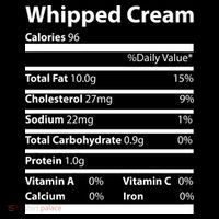 Whipped Cream Nutritional Facts Funny Thanksgiving Toddler Hoodie thumb 2