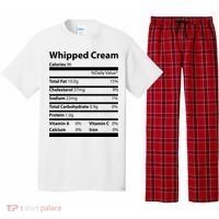 Whipped Cream Nutritional Facts Funny Thanksgiving Pajama Set thumb 0
