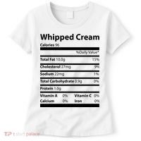 Whipped Cream Nutritional Facts Funny Thanksgiving Women's T-Shirt thumb 0