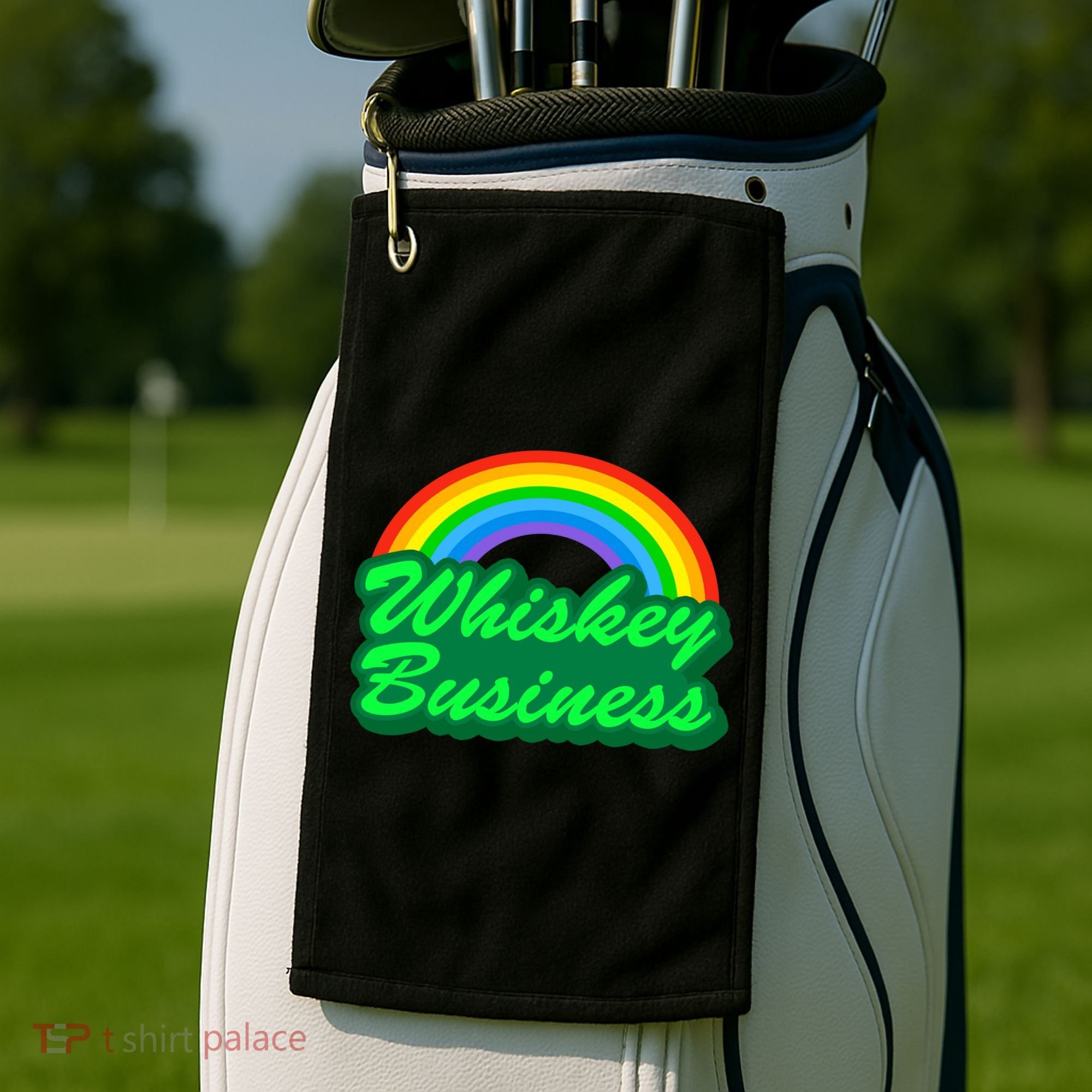 Whiskey Business Golf Towel