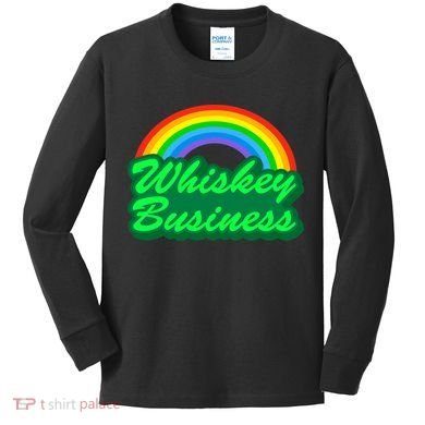 Whiskey Business Kids Long Sleeve Shirt